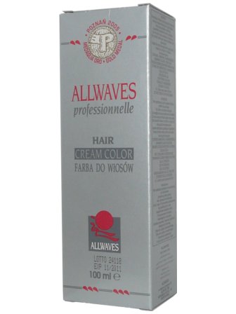 Allwaves farba do włosów 100ml super jasno -różowy blond 1007
