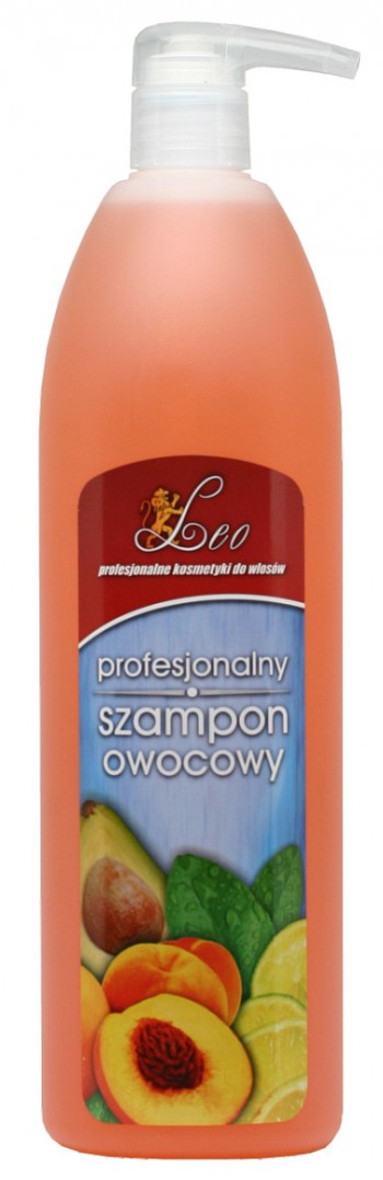 LEO Szampon brzoskwiniowy oczyszczający 1000ml