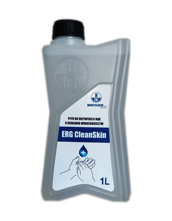 Wirusobójczy płyn do dezynfekcji rąk i powierzchni Erg Clean Skin 1000ml
