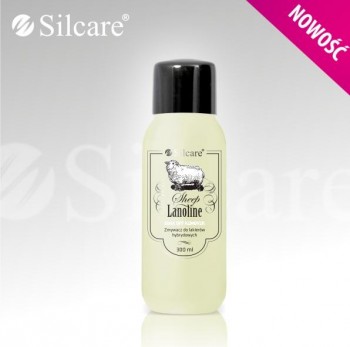 Silcare Lanoline Zmywacz do lakierów hybrydowych 300ml