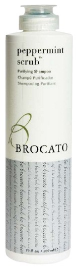 BROCATO PEPPERMINT SCRUB PURIFYING oczyszczający szampon do włosów 300ml