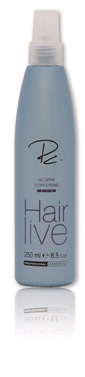 Hairlive żel w sprayu do włosów ultra mocne utrwalenie 250ml