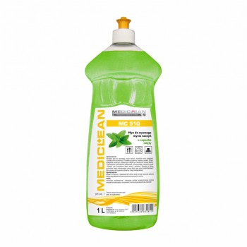 Mediclean MC510 miętowy płyn do naczyń wystarczy na 200 myć 1000ml