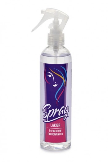 Lakier do włosów spray do włosów farbowanych 300ml