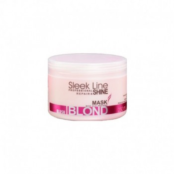 Stapiz Sleek Line Blush Blond maska nadająca różowy odcień do włosów blond z jedwabiem 250ml
