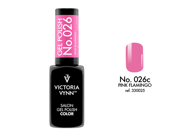 VICTORIA VYNN Gel Polish lakier hybrydowy 026 Pink Flamingo 8ml