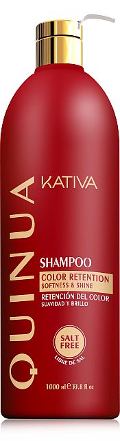 Kativa Quinua szampon rewitalizujący do włosów farbowanych 1000ml