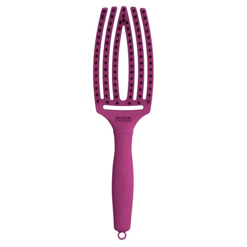 Olivia Garden szczotka do włosów FB Combo finger medium pink