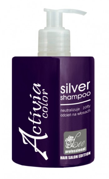 LEO Szampon do włosów Silver 500ml szampon z srebrną płukanką