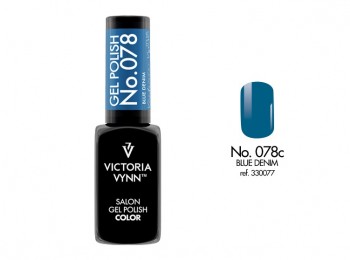 VICTORIA VYNN Gel Polish lakier hybrydowy 078 Blue Denim 8ml