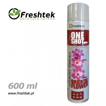 Freshtek Odświeżacz powietrza ONE SHOT Oriental Flower 600ml
