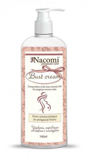 Nacomi krem do pielęgnacji biustu seria dla kobiet w ciąży 140ml