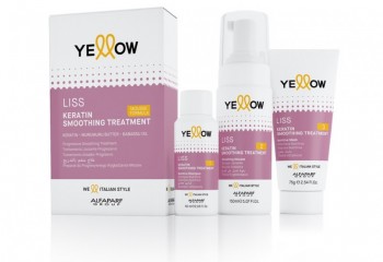 Yellow form brazilian keratin protex kompletny zestaw do prostowania keratynowego włosów