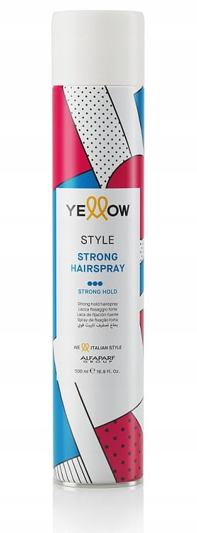 Yellow Style Strong Hairspray mocny lakier do włosów 500ml