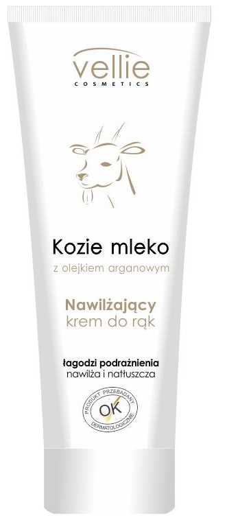 Kozie mleko krem do rąk z olejkiem arganowym i masłem Shea 100ml