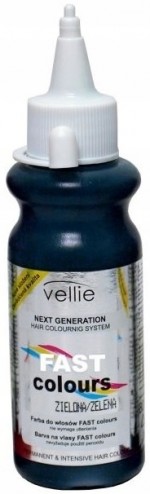 Vellie Destivii colours zielony toner do włosów z olejkiem arganowym 80ml