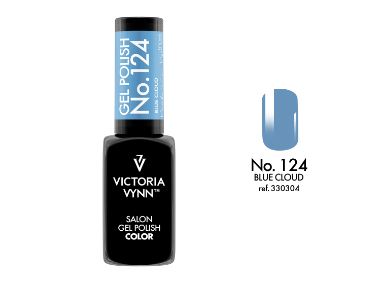 VICTORIA VYNN Gel Polish lakier hybrydowy 124 Blue Cloud 8ml