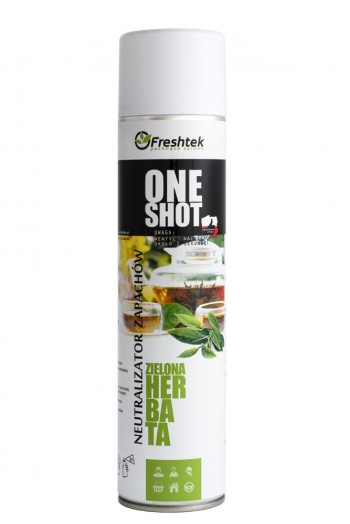 Freshtek Odświeżacz powietrza ONE SHOT Zielona Herbata 600ml