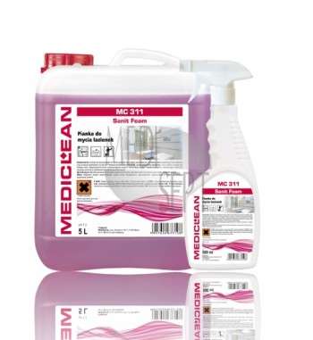 Mediclean MC311 pianka do mycia łazienek glazury 5000ml