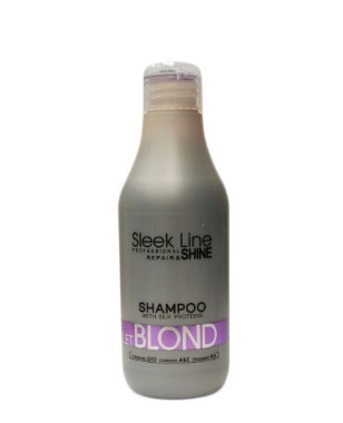 Stapiz Sleek Line violet szampon do włosów z pigmentem fioletowym 300 ml