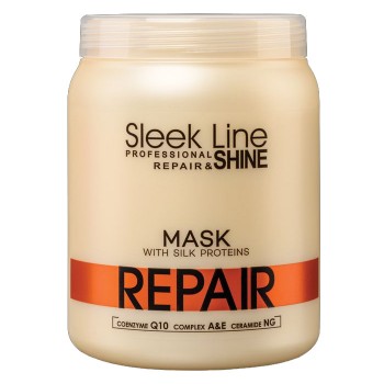 Stapiz sleek line repair szampon do włosów regenerujący z jedwabiem saszetka 15ml