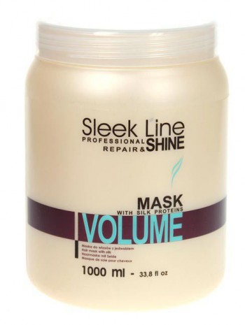Stapiz sleek line maska z jedwabiem Volume 1000ml