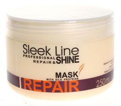 Stapiz sleek line repair maska do włosów z jedwabiem regenerująca 250ml