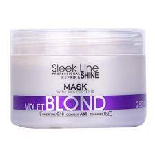 Stapiz Sleek Line Violet maska do włosów z pigmentem fioletowym 250 ml