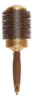 Olivia Garden szczotka do modelowania expert blowout shine wavy bristles gold&brown 55mm