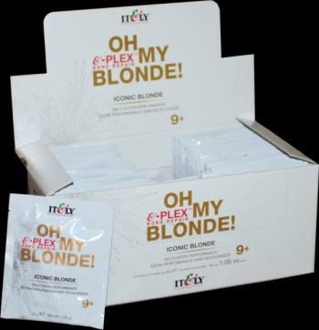 Itely Oh My Blonde E-Plex Iconic Blonde 9+ rozjaśniacz do włosów 9 tonów 30g