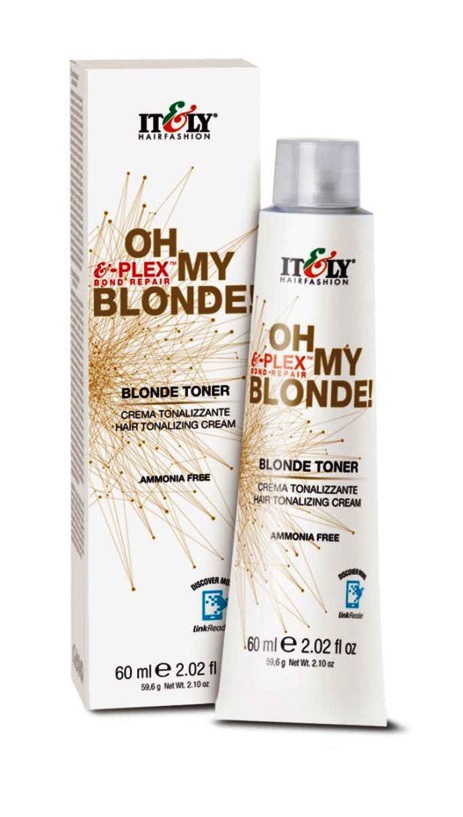 Itely Oh My Blonde E Plex Blonde Toner W Kremie O Pastelowych Odcieniach 60ml 