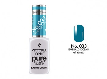 Victoria Vynn PURE CREAMY HYBRID lakier hybrydowy 033 Emerald Ocean 8ml