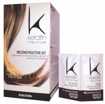 Keratin BOOST + FLUID kuracja keratynowa z efektem botoksu