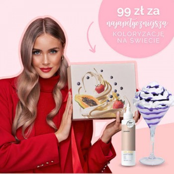 Zone Milk Shake Direct Colour Cipria/powder - ZESTAW z Whipped