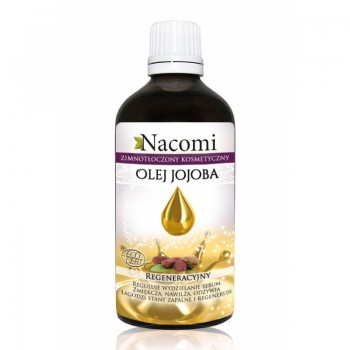 Nacomi olej jojoba zimnotłoczony certyfikat 30ml