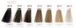 Oyster farba do włosów 4/11 średni matowy brąz + gratis woda utleniona
