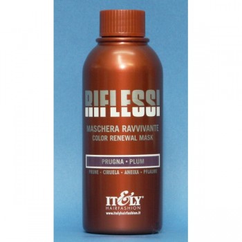 Itely Riflessi śliwka maska regenerująca, odżywcza i&nbsp;koloyzująca do&nbsp;włosów 236ml