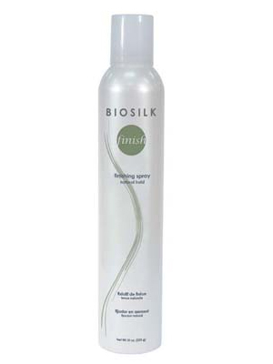 Farouk Biosilk natural hold mocny i suchy lakier do włosów 198g