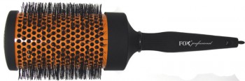 Fox Szczotka do włosów ceramiczna okrągła pomarańczowa 65mm