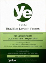 Yellow form brazilian keratin protex kompletny zestaw do prostowania keratynowego włosów