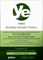 Yellow form brazilian keratin protex kompletny zestaw do prostowania keratynowego włosów