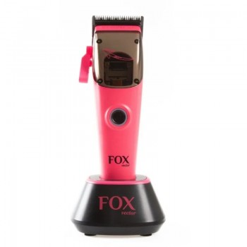 Fox Vector Pink profesjonalna bezprzewodowa maszynka do strzyżenia włosów