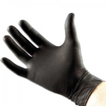 Rękawice jednorazowe nitrylowe czarne 100szt XS, S, M, L, XL, XXL,