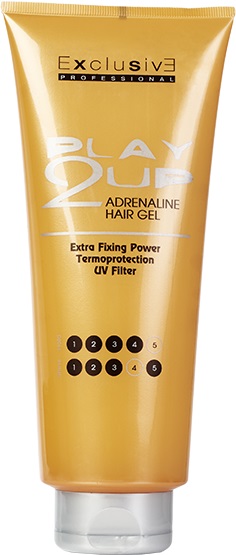 Exclusive adrealine hair gel - bardzo mocny żel modelujący 400ml