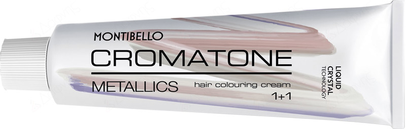 Montibello Cromatone Metalics metaliczna farba do włosów 60ml + aktywator gratis