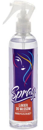 Lakier do włosów spray nabłyszczający 300ml