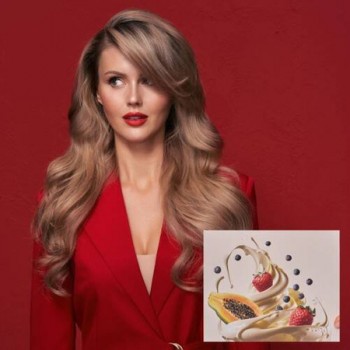 Zone Milk Shake Direct Colour Beige blond- ZESTAW z Whipped