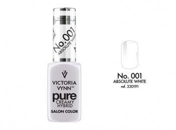 Victoria Vynn PURE CREAMY HYBRID lakier hybrydowy 001 Abosulte White 8ml