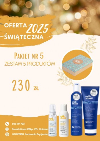 Milk Shake Pakiet nr 5 zestaw 5 produktów do pielęgnacji włosów