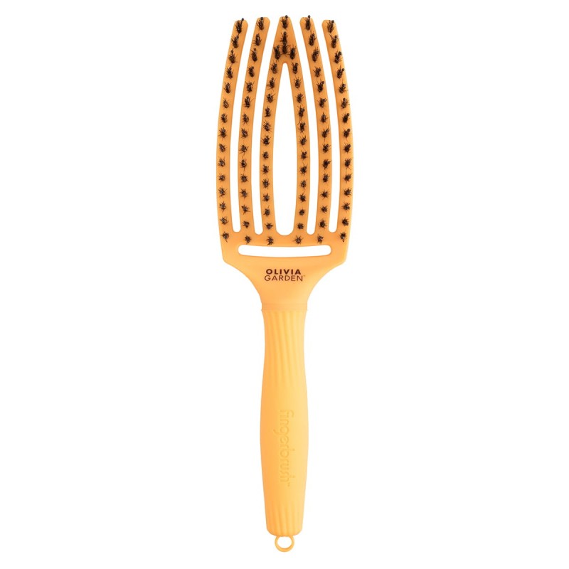 Olivia Garden szczotka szczotka do włosów FB Combo finger medium orange
